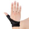 Finger Support Thumb Plate Strong Compression Thumb Lock Made In Japan Free Size Black for Left Hand Fixed Protection Reduction Shock Support Sports