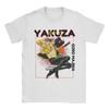 Мужская футболка с Горо Мадзимой из Yakuza Хлопок Смешные футболки Круглый вырез Короткий рукав Одежда Идея для подарка