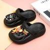 Children's Hole Shoes New Summer Baby Boys Slippers Girls Indoor and Outdoor Non-slip Bag Head Beach Shoes Breathable