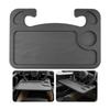 New Small Table Board for Car Portable Travel Car Storage Rack Drinks Tray and Dinner Plate Car Steering Wheel Dining Table