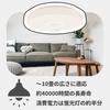 Tokyo Deco LED Ceiling Light for 10 Tatami Rooms, with Built-in Speaker, Smartphone Control, No Installation Required, 4500lm, 10 Dimming Levels,
