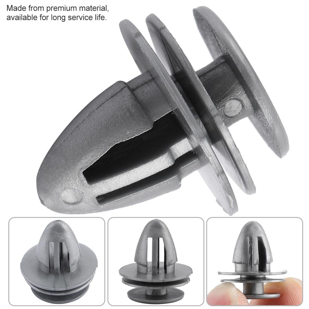 Car Door Panel Bumper Trim Clips Fastener Rivet Kit for Accord Civic CR-V Del Sol
