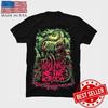 Футболка в стиле Bring Me The Horizon с графикой монстра из хоррора, футболка металкор группы, унисекс футболка