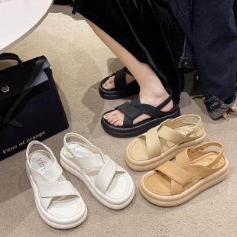 Ladies' Summer Thick Bottom Beach Roman Sandals