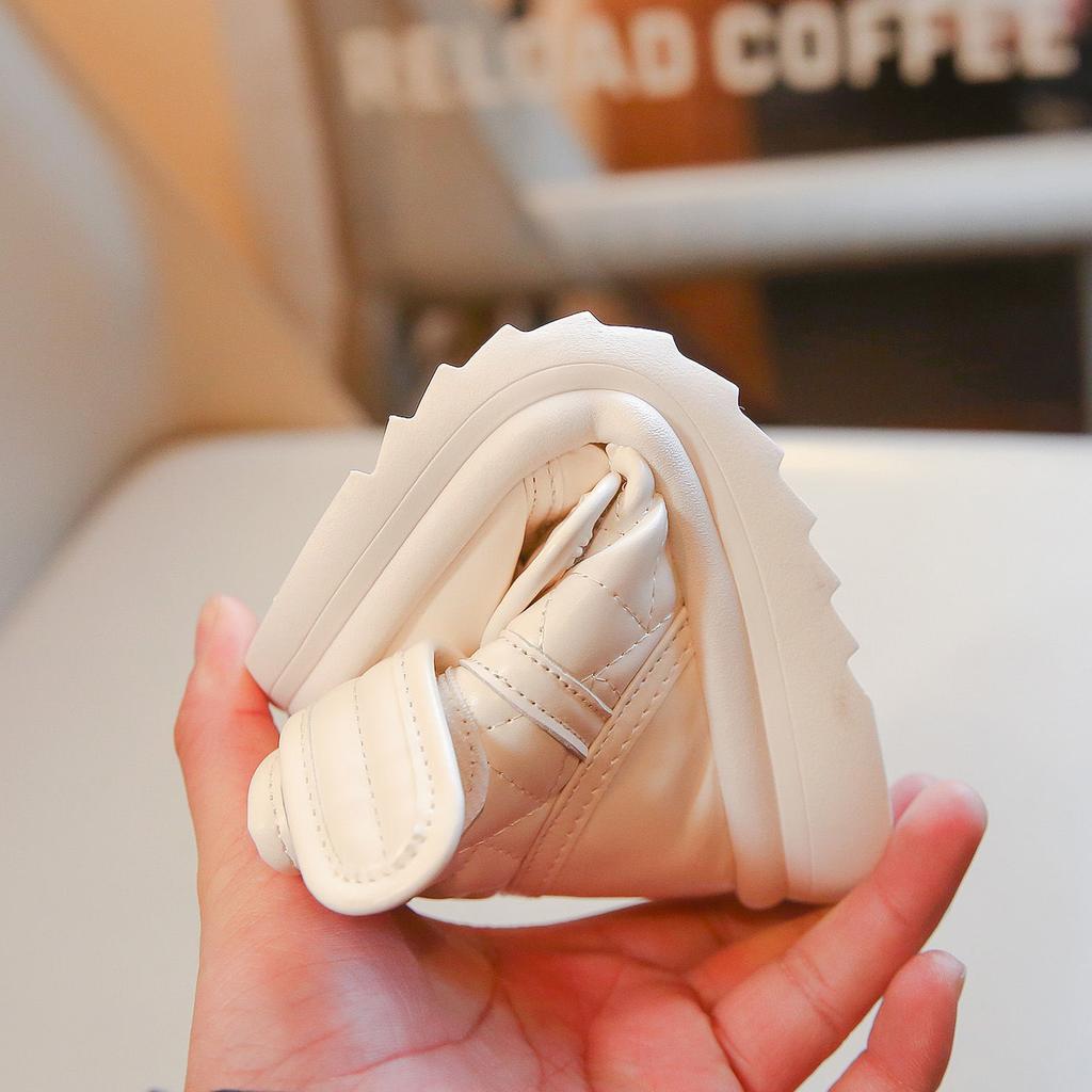 Snow Boots for Children and Women's 2025 Winter New Thickened Fleece Cotton Baby Shoes Waterproof and Non-slip for Men's Cotton Shoes