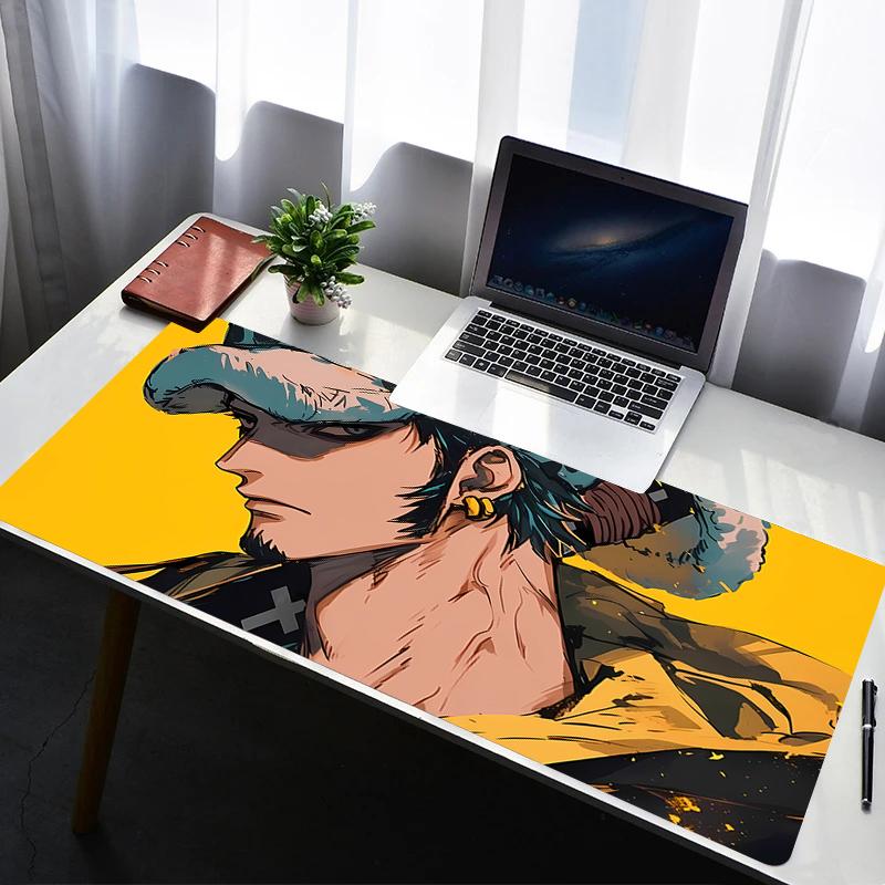 One Piece Trafalgar Law Manga Page Anime Extended Gaming Mouse Pad NonSlip Large Desk Mat