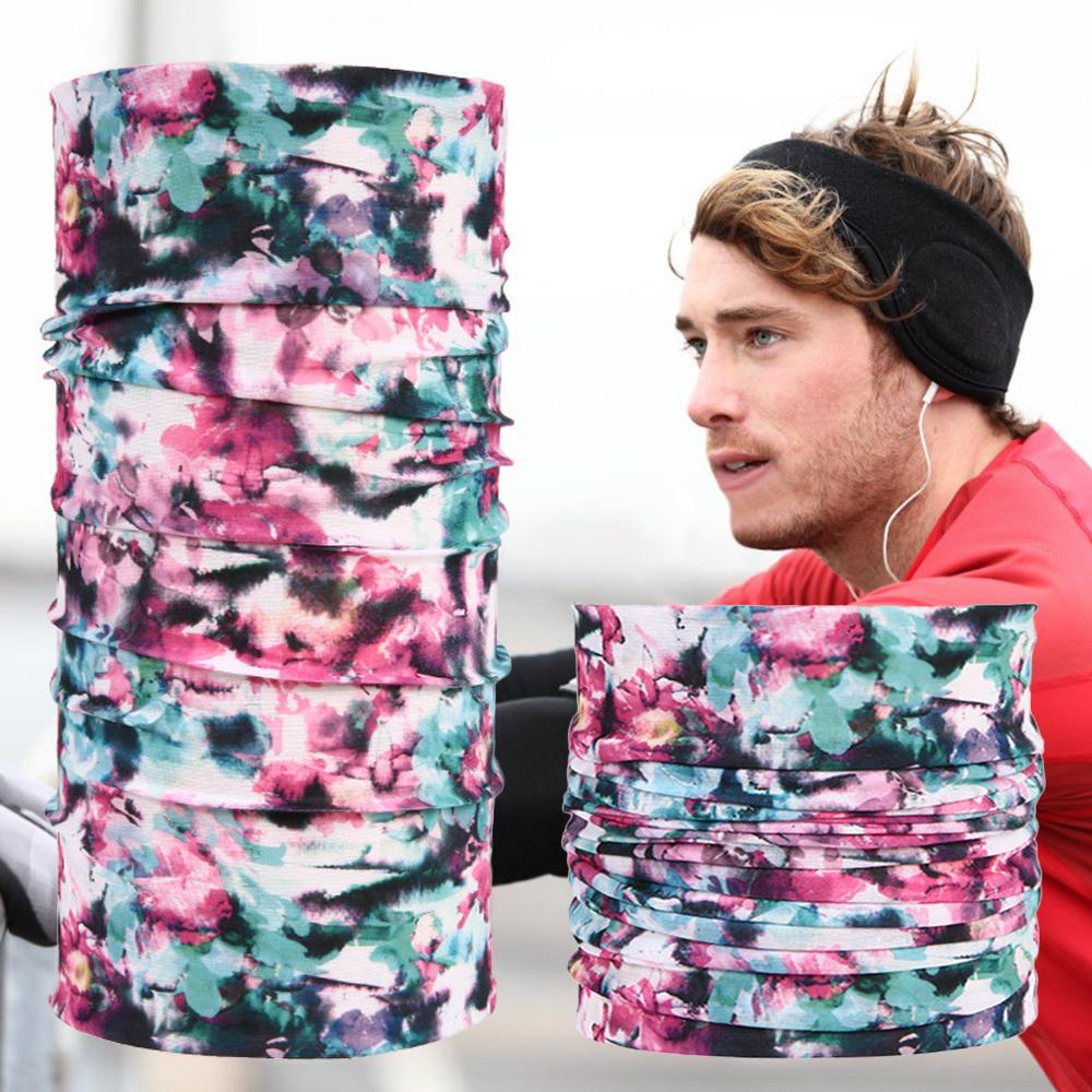 Neck Sun Protection Riding Mask Printed Scarf Cycling Scarf Summer Climbing Hiking Scarf Hiking