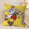МИЛАЯ Мультяшная Наволочка C-Cuphead Съемная Моющаяся Наволочка – Всесезонный Мягкий Лен