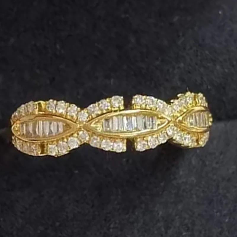 2026 new cubic zirconia ring exquisite personalized tail ring, elegant personalized design Zircon and accessories wholesale