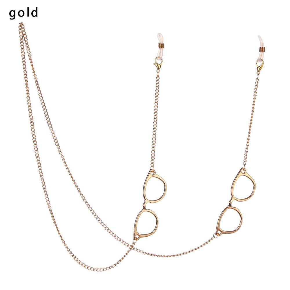 Женский винтажный металлический нескользящий шнурок для очков аксессуары для очков ожерелье для очков цепочка для очков