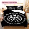 Die Toten Hosen Pattern Bedding Home Decoration Birthday Gift ( 1 duvet cover + 2 pillowcase, without core),fan merchandise.