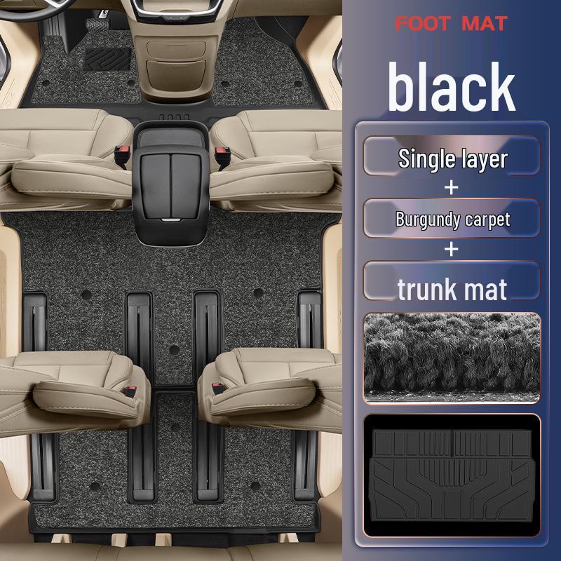 Подходящие ТПЭ коврики для Buick GL8: Полное покрытие для моделей Lu Zun, Business Class и PHEV