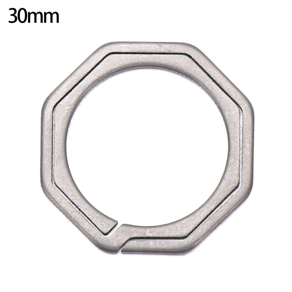 Lightweight Titanium Alloy Male Creativity Gift Key Rings Keychains Buckle Pendant Man Car Keychain