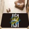Логотип Nash Fishing Коврик для пола Коврик для ванной Комната для детей Спальня Декорация Балкон Противоскользящий Дверной коврик Гостиная Прикроватные коврики