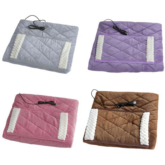 Portable Heating Blanket USB Powered Heated Shawl Wraps Winter Warm Electric Scarf Blanket for Office Car Outdoor