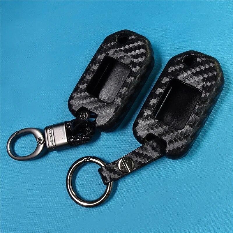 Силиконовый автомобильный брелок с 3 кнопками, карманный чехол для Honda Civic CR-V HR-V Accord Jade Crider Odyssey 2015-2018, дистанционная защита