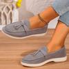 Large Size Casual Single Shoes Women's Autumn New Style One Pedal Doudou Single Shoes Women