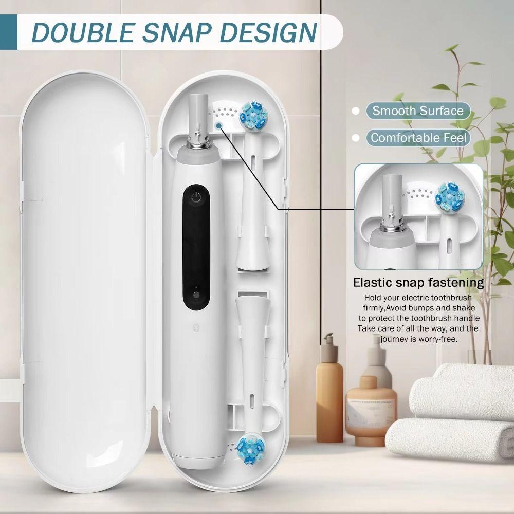 Compact Design Portable Toothbrush Box Daily Storage Toothbrush Holder for Oral B IO Travel