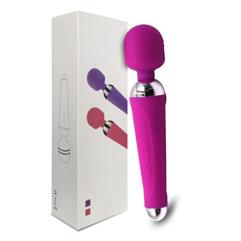 Wireless AV Vibrator Magic Wand for Women, Clitoris Stimulator, USB Rechargeable Massager, Adult Sex Toys for Ages 18+