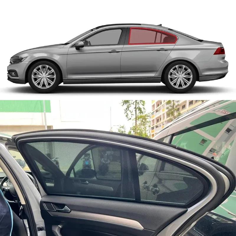 Для Volkswagen VW PASSAT B8 Седан 2014-2022 Магнитная автомобильная шторка от солнца Переднее лобовое стекло Занавеска Заднее боковое Окно для ребенка Солнцезащитный козырек