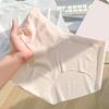 Ultra-Thin Seamless Ice Silk Panties for Women Mid Waisted Soft Stretchy Underwear Breathable Invisible