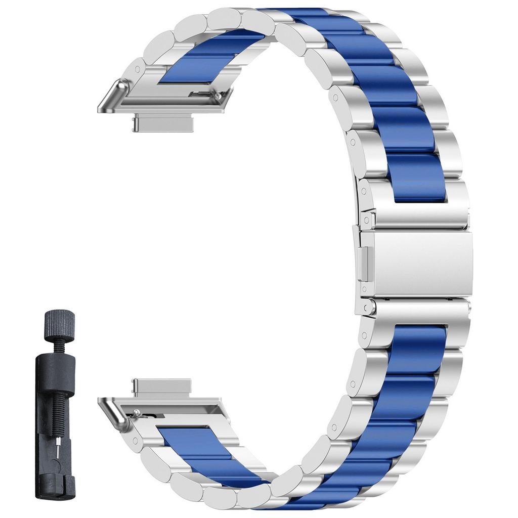 Металлический ремешок для Redmi Watch 5/Redmi Watch 4 Регулируемый браслет из нержавеющей стали для Xiaomi Mi Band 9 Pro/Mi Band 8 Pro