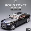 1/24 Rolls Royce Phantom Литая Модель Игрушечного Автомобиля Симулированная Откатная Лимузин Металлическая Игрушка из Цинкового Сплава для Детей Подарки Коллекция