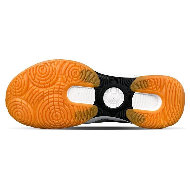 Li Ning Gladiator Удобные Нескользящие Износостойкие Низкие Бадминтонные Кроссовки Унисекс Белый Черный AYZT011-3