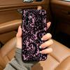 Beautful Black l-lace print Black Soft Silicone Phone Case for Samsung Ultra S25, S24, S21, S22, S23, S30, Plus, FE, Lite