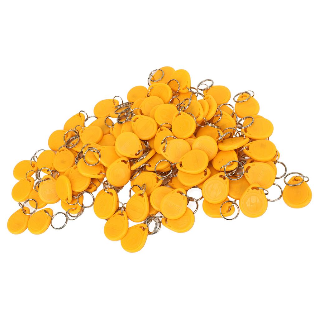 100 шт. брелоков для дверных замков 125 кГц только для чтения смарт-бесконтактная бесконтактная идентификационная карта контроль доступа тег