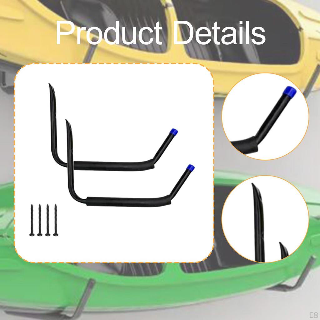 Kayak Storage Rack Bracket Organizer Wall Hanger for Paddleboard Bike Indoor Tools