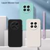 Liquid Silicone Case For Realme 13 Pro Plus 12Plus 12 Pro 12X Matte Original Liquid Shockproof Straight Edge Ultrathin Protective Soft Cover Shell