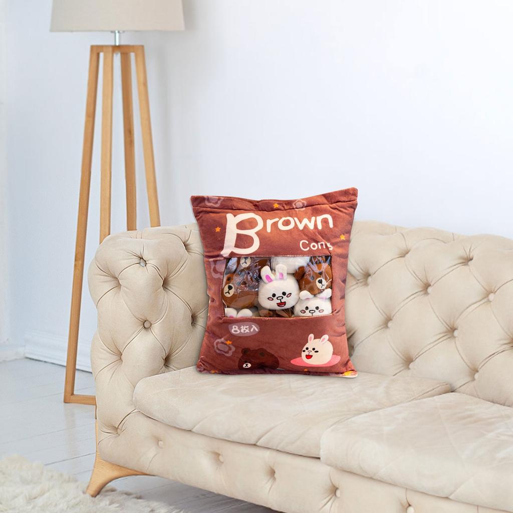 Мультяшная сумка кукла плюшевая игрушка креативная подушка