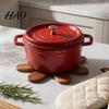 Cast Iron Pan Heat Mat Collapsible Wooden Trivets for Hot Dishes, Tree-Shaped Resistant Potholders, Insulation Cookware Folding Mats Teapots And Pans