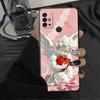 Милый чехол-бампер Ангел для Motorola Moto G51 G73 G50 G32 Edge 20 Pro 30 Lite G71 G22 Edge40 G52 G53 G30 G60s