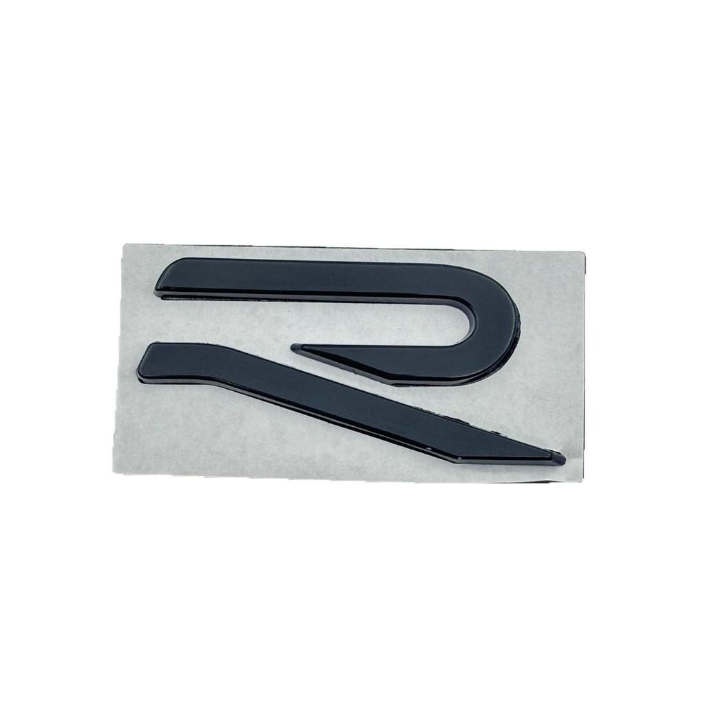 Black Warrior Golf 8 R-Line Rear Emblem - GTI English Letters Car Modification