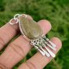 Daughters Day Deal Sterling Silver Fossil Coral Gemstone Trendy Pendant Jewelry