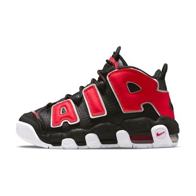 (GS) Air More Uptempo 'Черный Университетский Красный' Детские DM3190-001