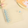 A7 Square Loose Leaf Notebook Refill Spiral Binder Inner Page Grid Blank Line Diary Agenda PlannerSchool Stationery