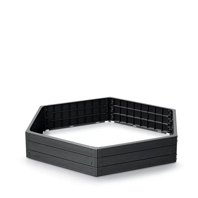 Base Woody Ibwh Garden Bed 1480X1290X250Mm - Anthracite - Pp-Ibwh433