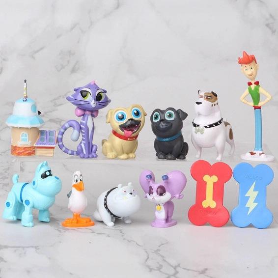 Trolls 12-Style Figurines: Ugly Dolls and Micro Landscape Cake Decorations