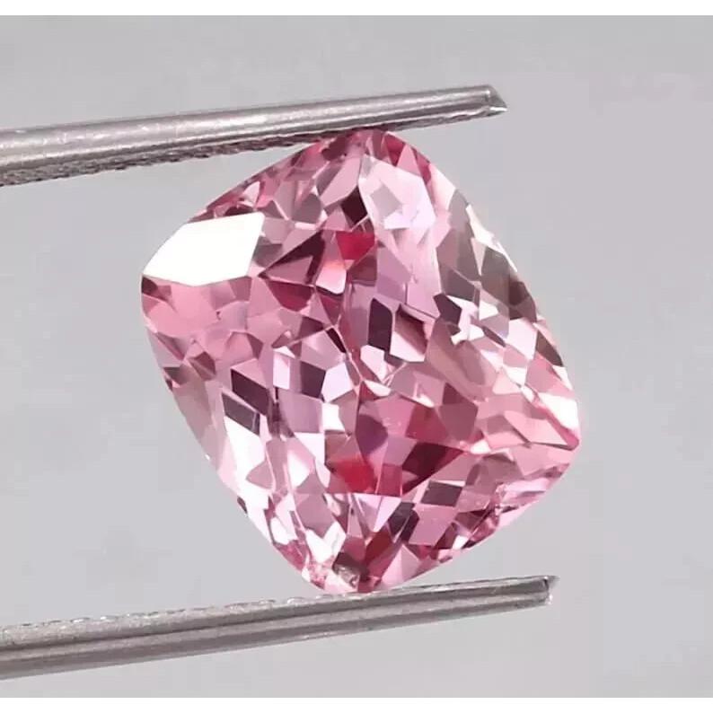 Natural Awesome Pink Morganite Cushion 12x9 mm Fabulous Certified Gemstone