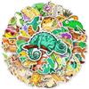 50Pc Cartoon Lizard Animal Stickers Vtuber Luggage Stickers Mug Stickers Notebook Decoration Stickers