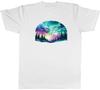 Northern Lights Unisexs TShirt Aurora Borealis Sky Tee Gift