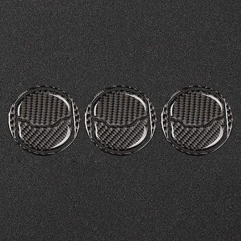 Для Ford Mustang 2015-2020 Накладка на дефлектор вентиляции салона из углеродного волокна Аксессуары для украшения автомобиля