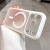Frosted Clear For Magsafe Camera Protection Case for iPhone Air 17 16 15 14 13 Pro Max Shockproof Bumper Armor Magnetic Cover