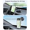 360° Adjustable Vacuum Suction Magnetic Bracket Car Phone Holder for Magsafe IPhone Samsung Foldable Magnet Mag Safe Stand Mount