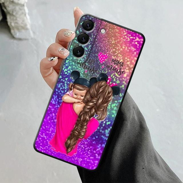 Чехол для Samsung Galaxy S23 S22 S21 S20 Fe Ultra S10 S9 S8 Plus Note 20ultra 10plus, чехол для женщины, ребенка, мамы и девочки