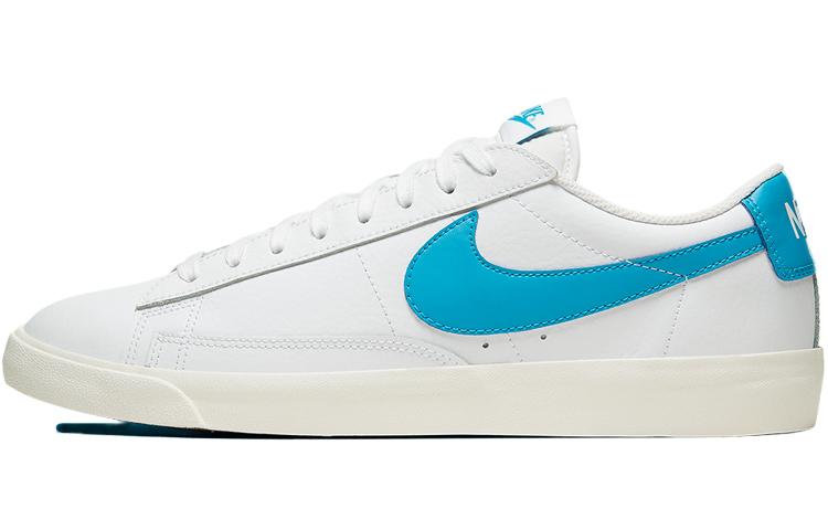 Nike Кроссовки Blazer Low Белый Лазерный Синий CI6377-104