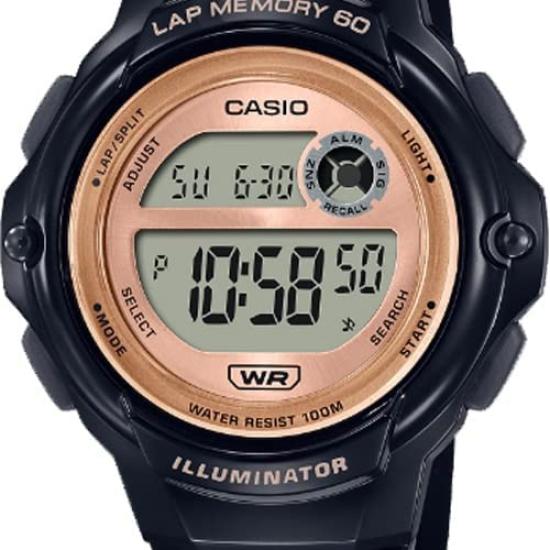 Casio Black LWS-1200H-1AVDF Women's Watch,